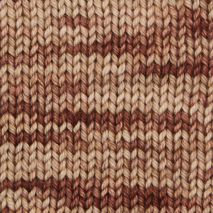 Skein of Symfonie Terra sock yarn in Mocha