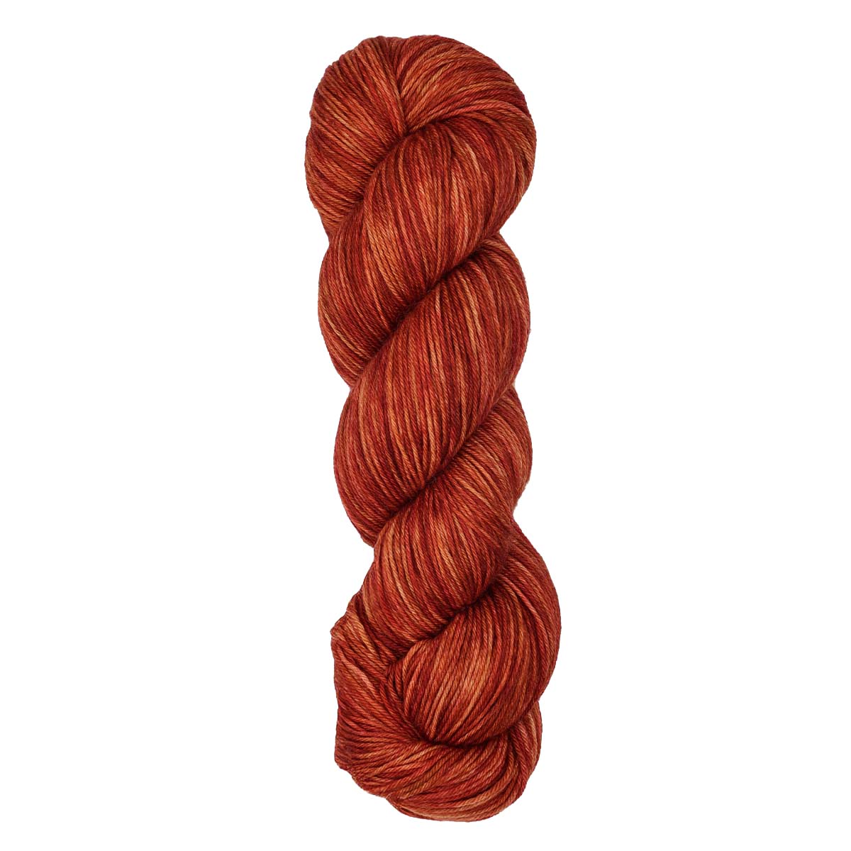 Skein of Symfonie Terra sock yarn in Saffron