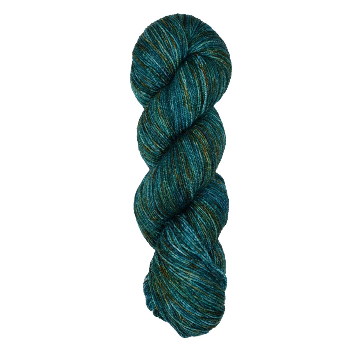 Skein of Symfonie Yarns Terra sock yarn in Gulf Coast