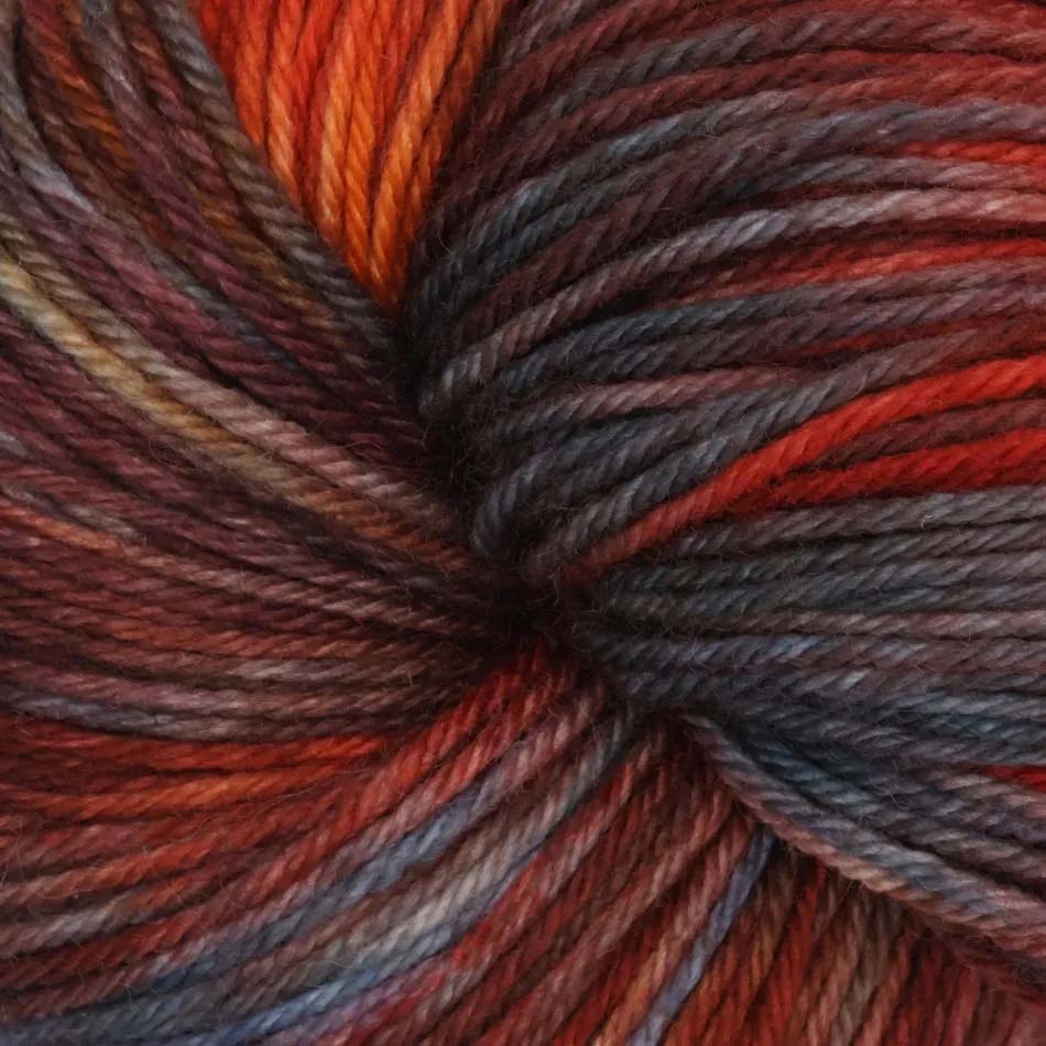 Skein of Symfonie Yarns Terra sock yarn in Folklore