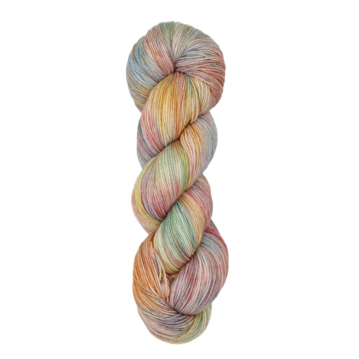 Skein of Symfonie Terra sock yarn in Sugar Cloud
