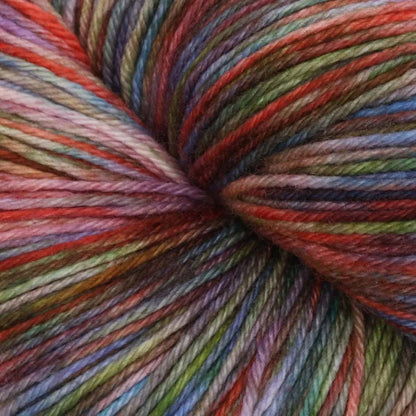 Skein of Symfonie Terra sock yarn in Spellbound