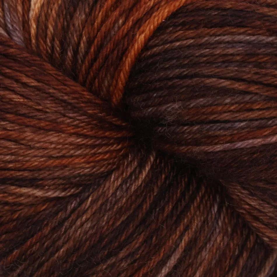 Skein of Symfonie Terra sock yarn in Woodland