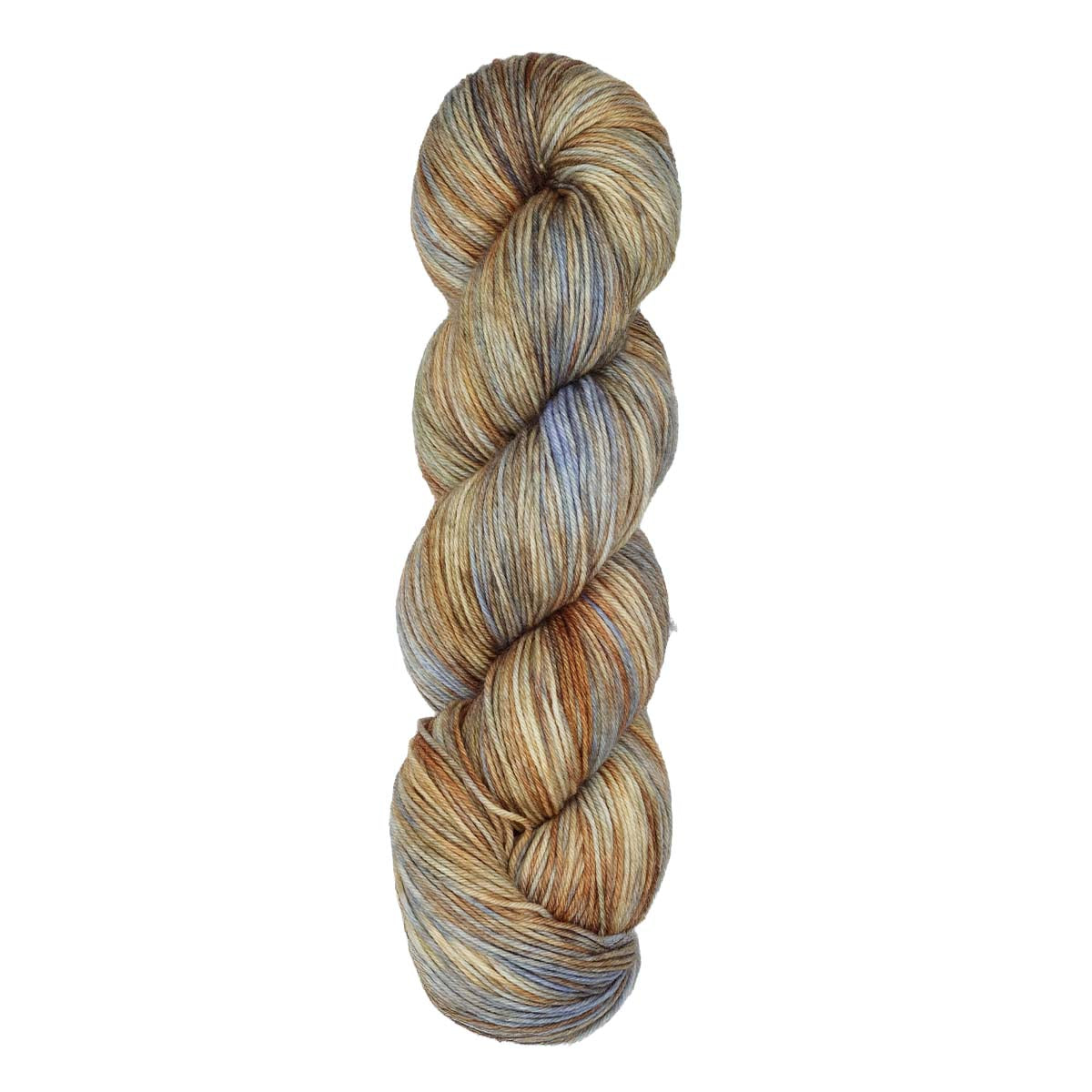 Skein of Symfonie Yarns Terra sock yarn in Blue Dune