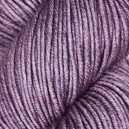 Skein of Symfonie Viva DK merino yarn in Purple Sea Glass