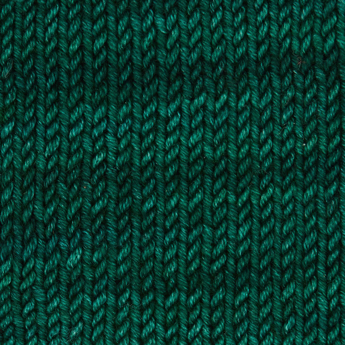 Skein of Symfonie Viva DK merino yarn in Deep Emerald