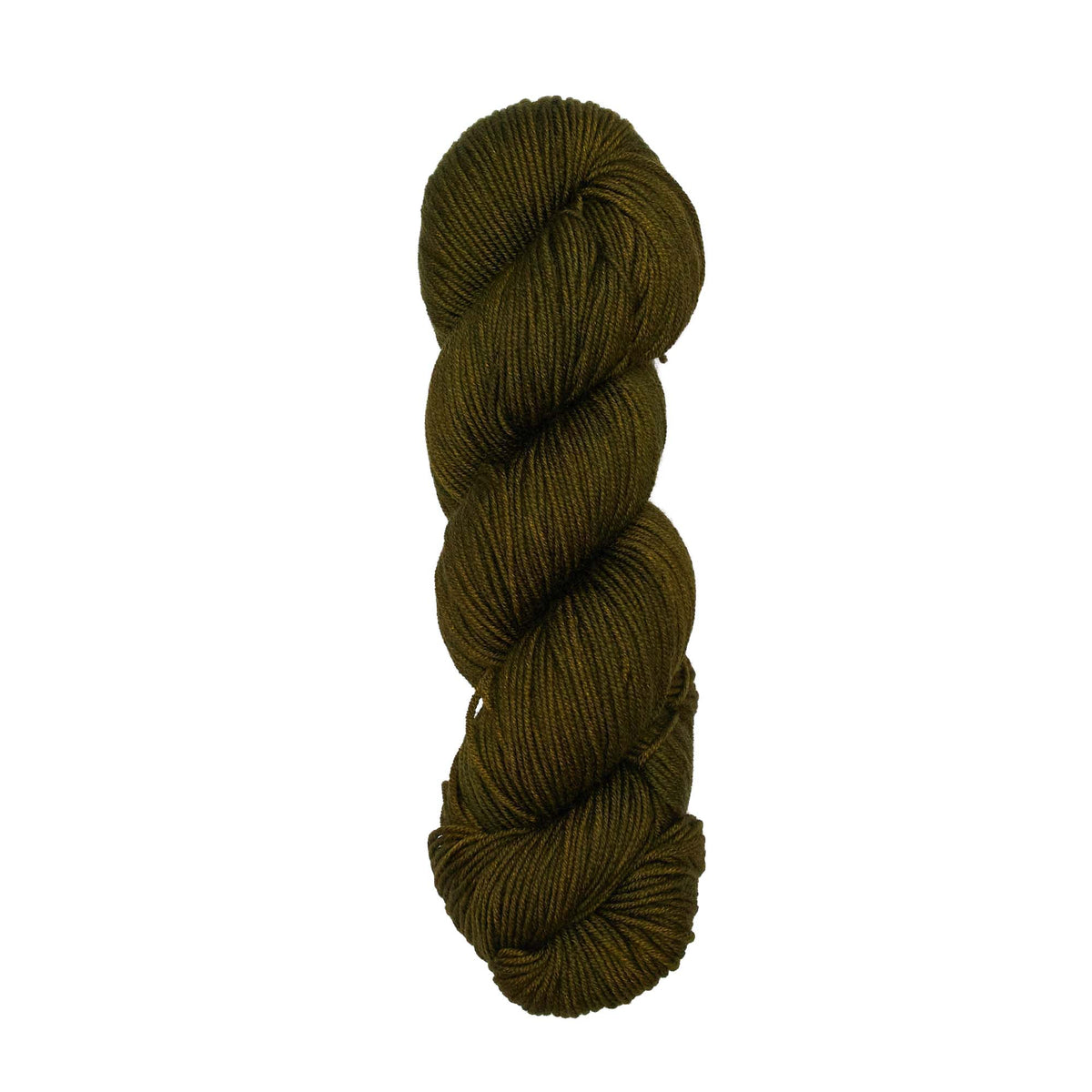 Skein of Symfonie Viva DK merino yarn in Khaki
