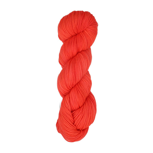 Skein of Symfonie Viva DK merino yarn in Lava Glow