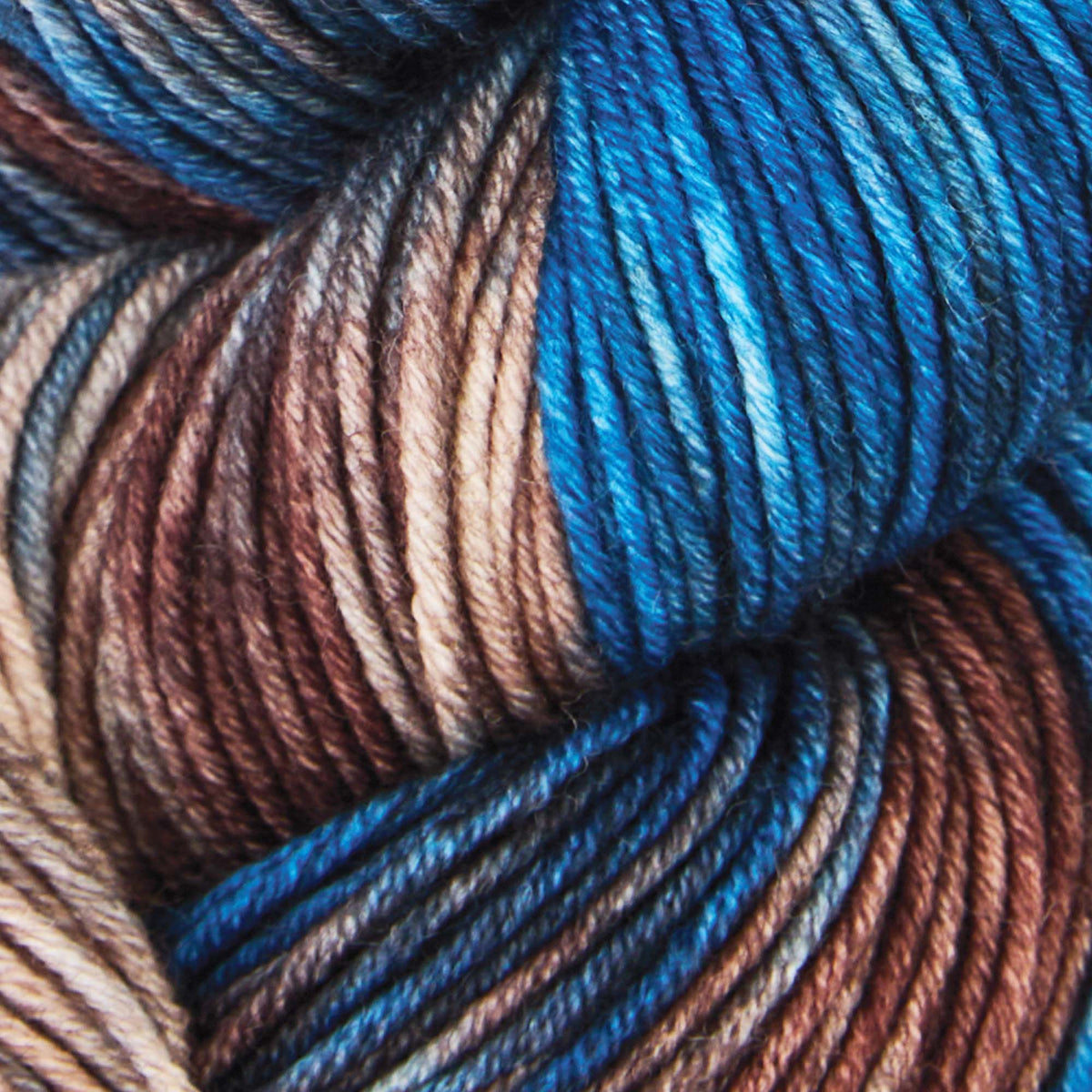 Skein of Symfonie Viva DK merino yarn in Cabin In The Woods