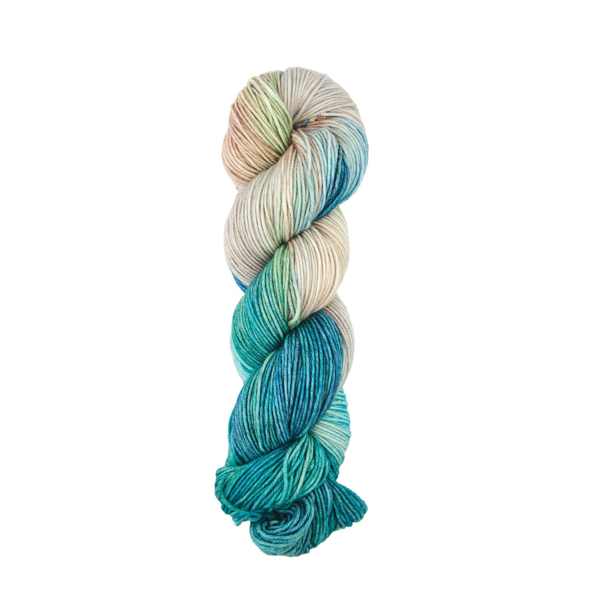 Skein of Symfonie Viva DK merino yarn in Sandy Sea