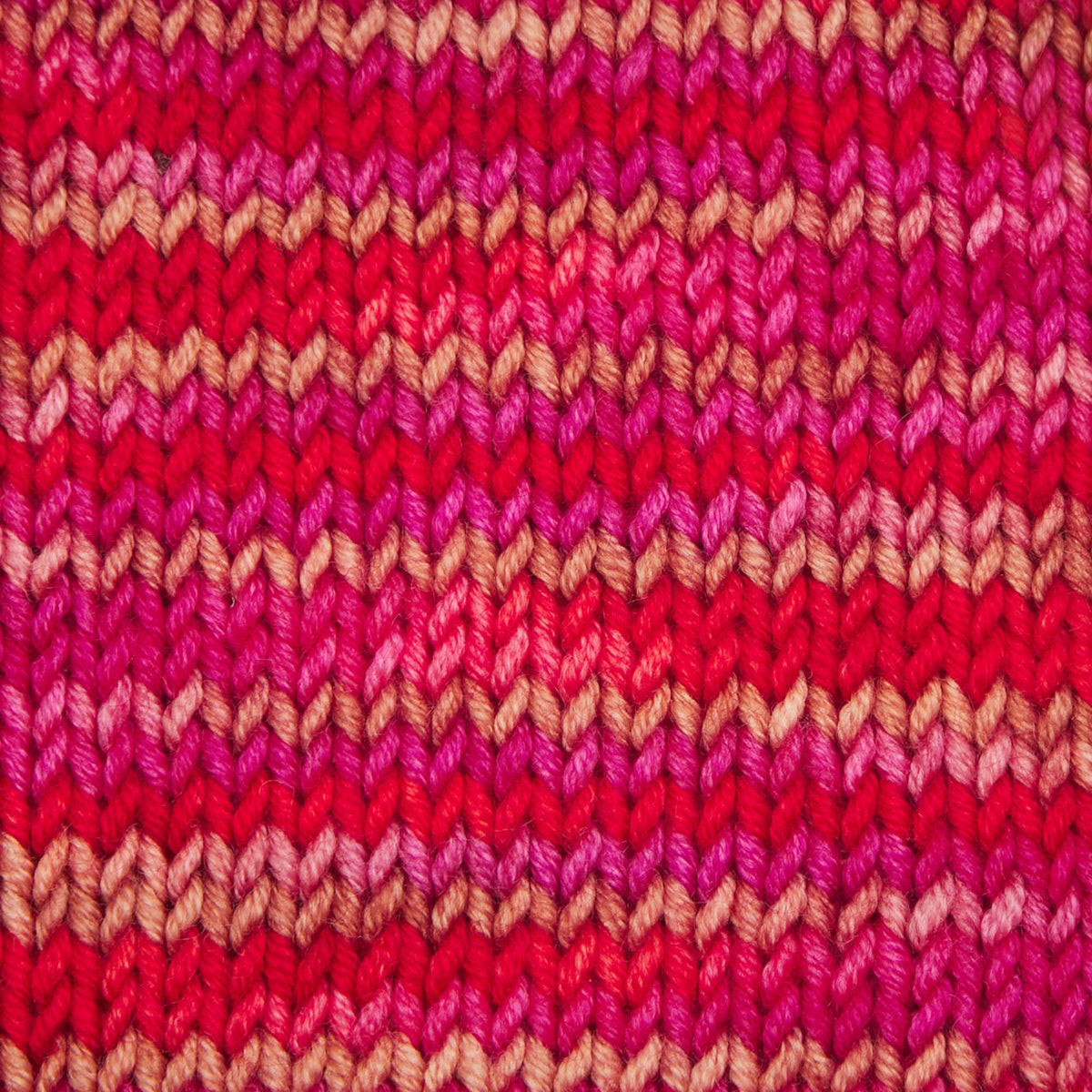 Skein of Symfonie Viva DK merino yarn in Rhubarb
