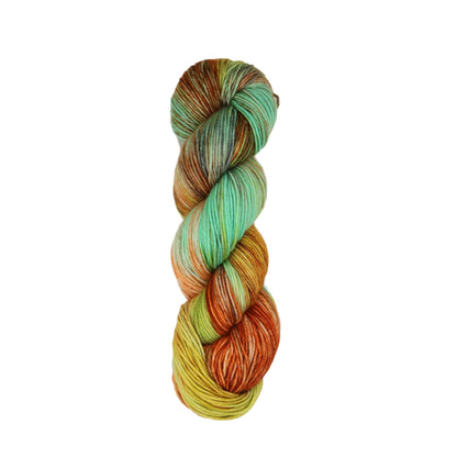 Skein of Symfonie Viva DK merino yarn in Lagoon Dream
