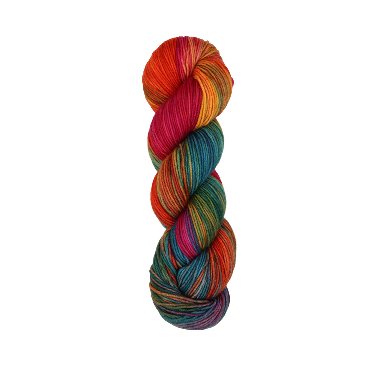 Skein of Symfonie Viva DK merino yarn in Dragon Vine