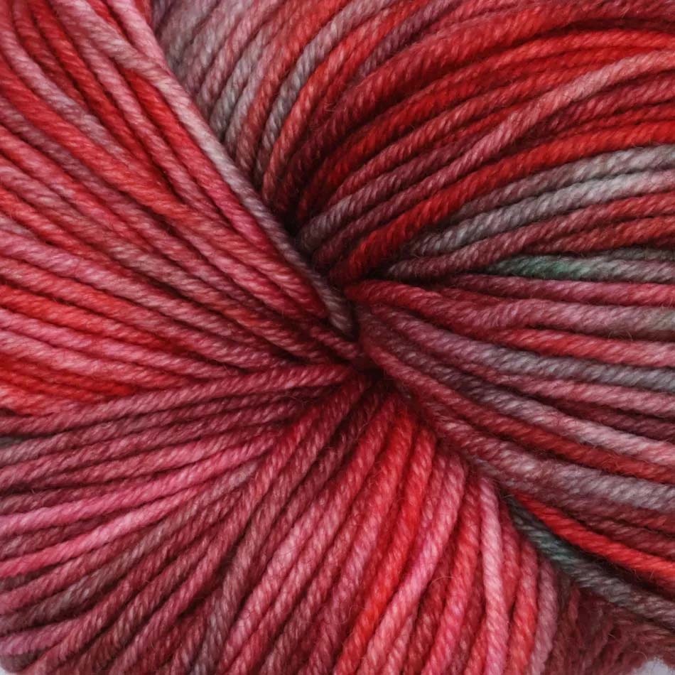 Skein of Symfonie Viva DK merino yarn in Carnival