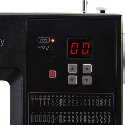 Singer Heavy Duty HD6605 Black Sterling Limited Edition Sewing Machine - 100 stitch patterns - Ex Display