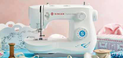 Singer Fashion Mate 3342 Sewing Machine - Top spec mechanical with 32 stitch patterns and 1 step buttonhole