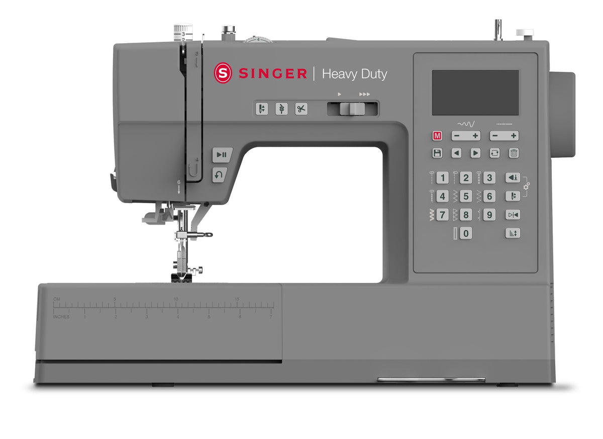 Singer Heavy Duty HD6605 Sewing Machine + Extension Table Bundle - 2026 model - Singer Heavy Duty HD6605 with FREE Extension table worth £60 / Grey