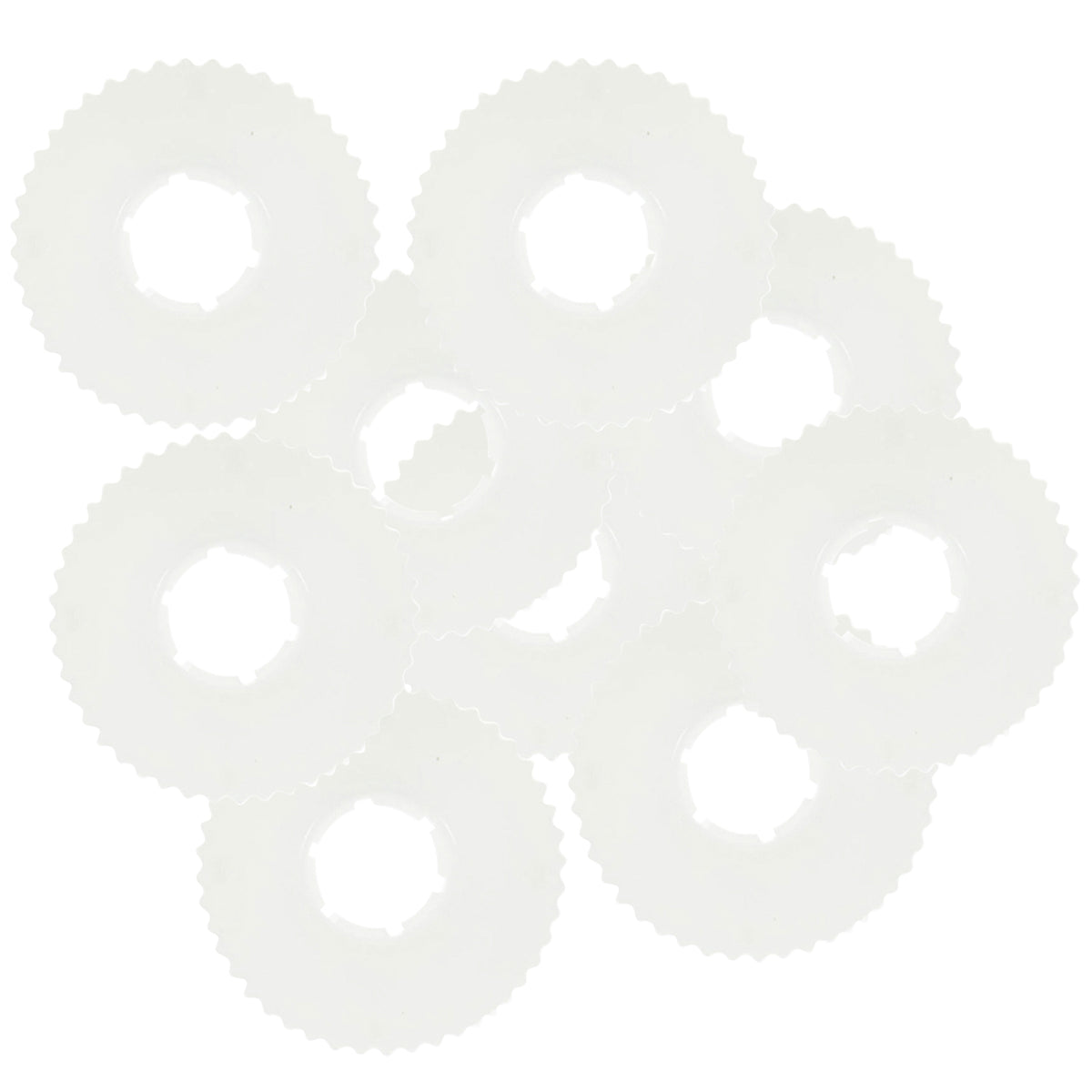 Black plastic 18mm dog-style toy noses