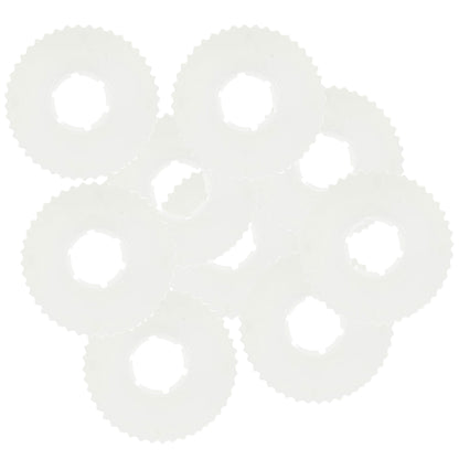 Black plastic 18mm dog-style toy noses