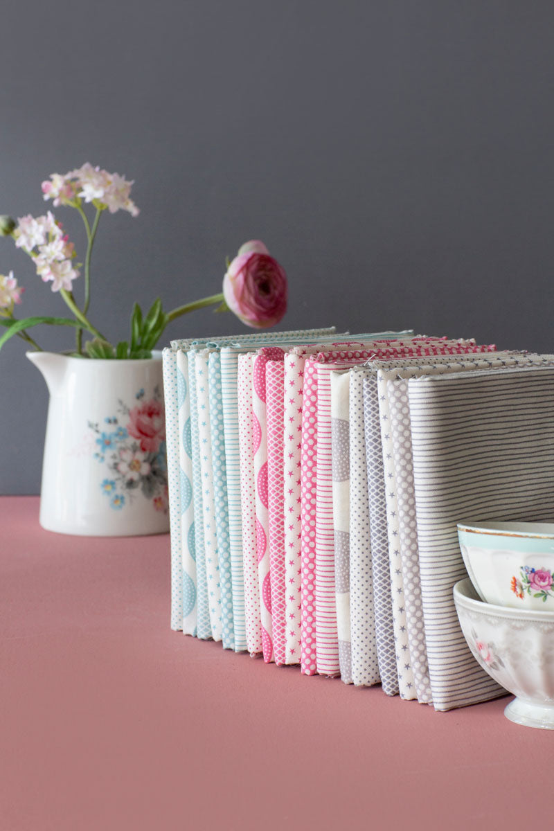 Bundle of grey Tilda Classic Basics fat quarters
