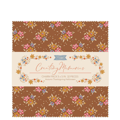 Tilda Creating Memories Autumn charm pack of 5in squares