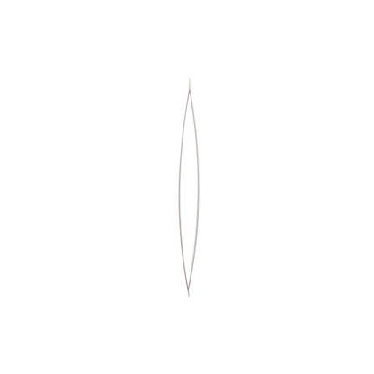 Pack of 4 long big eye beading needles