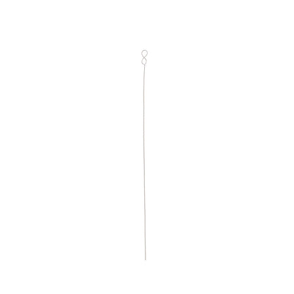 Pack of 3 long collapsible eye beading needles