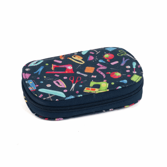 Mini Sew Machines Zip Case Sewing Kit