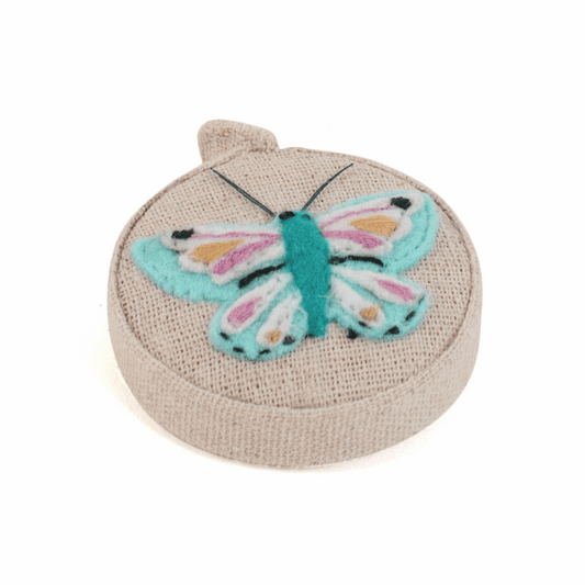 Flutterby Appliqué Retractable Tape Measure - 150cm/60 inch