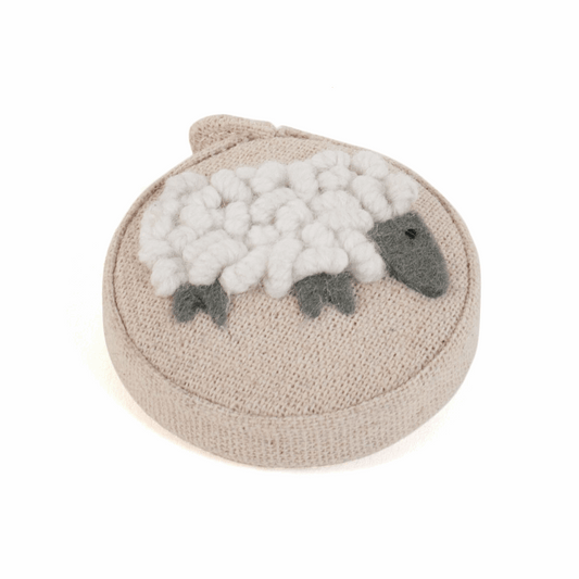 Sheep Embroidered Retractable Tape Measure - 150cm