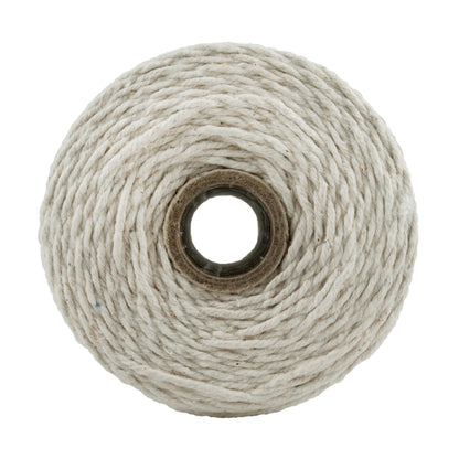 Spool of natural cotton macrame cord