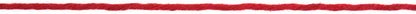 Ball of red cotton macrame cord