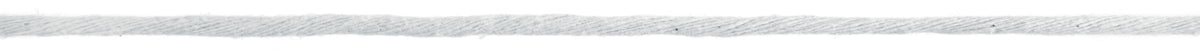 Ball of white cotton macrame cord