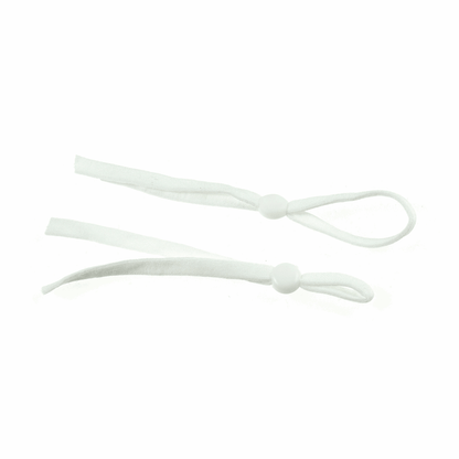 Trimits Adjustable Mask Elastics - White (Pack of 20)