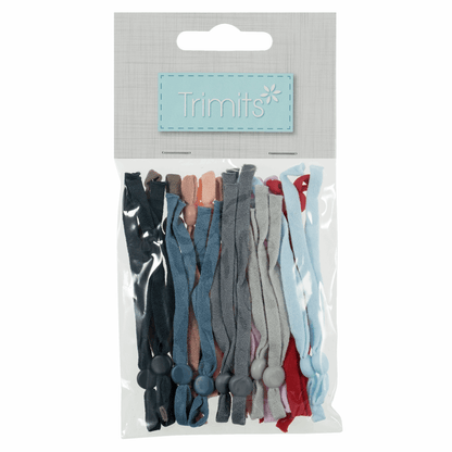 Trimits Adjustable Mask Elastics - Assorted Pack of 20