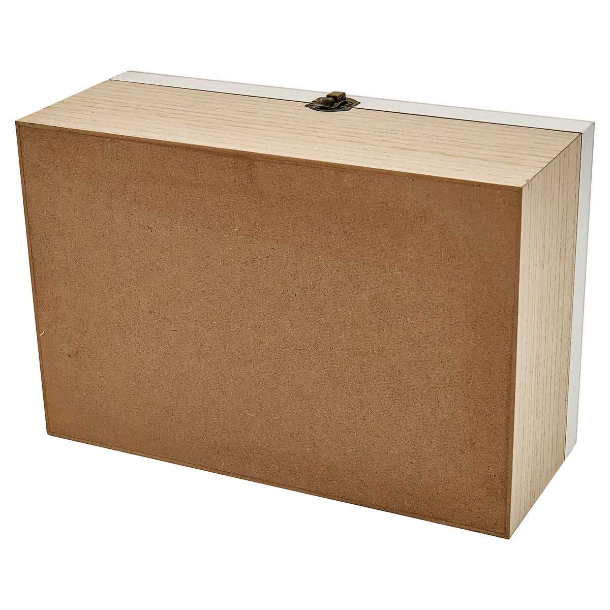 Large wooden sewing box
