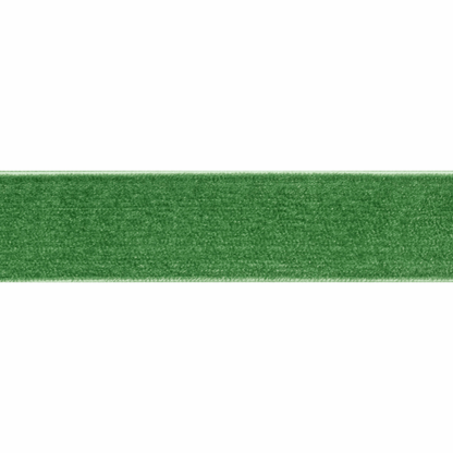 Trimits Green Velvet Ribbon - 5m x 25mm