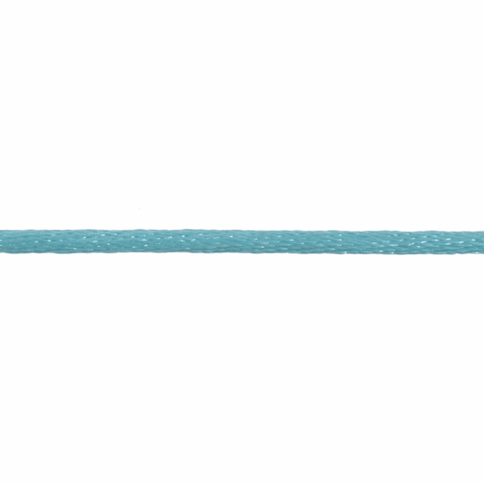 Trimits Light Blue Polyester Satin Cord - 50m x 2mm