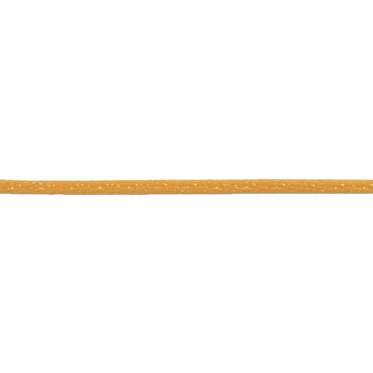 Trimits Yellow Polyester Satin Cord - 50m x 2mm