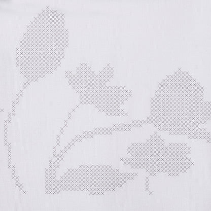 Trimits Tulips cross stitch tablecloth kit with printed design