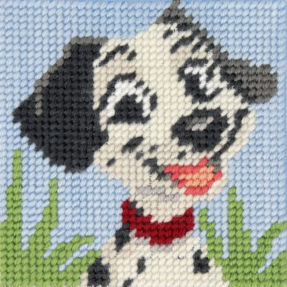 Trimits children's puppy half stitch tapestry kit