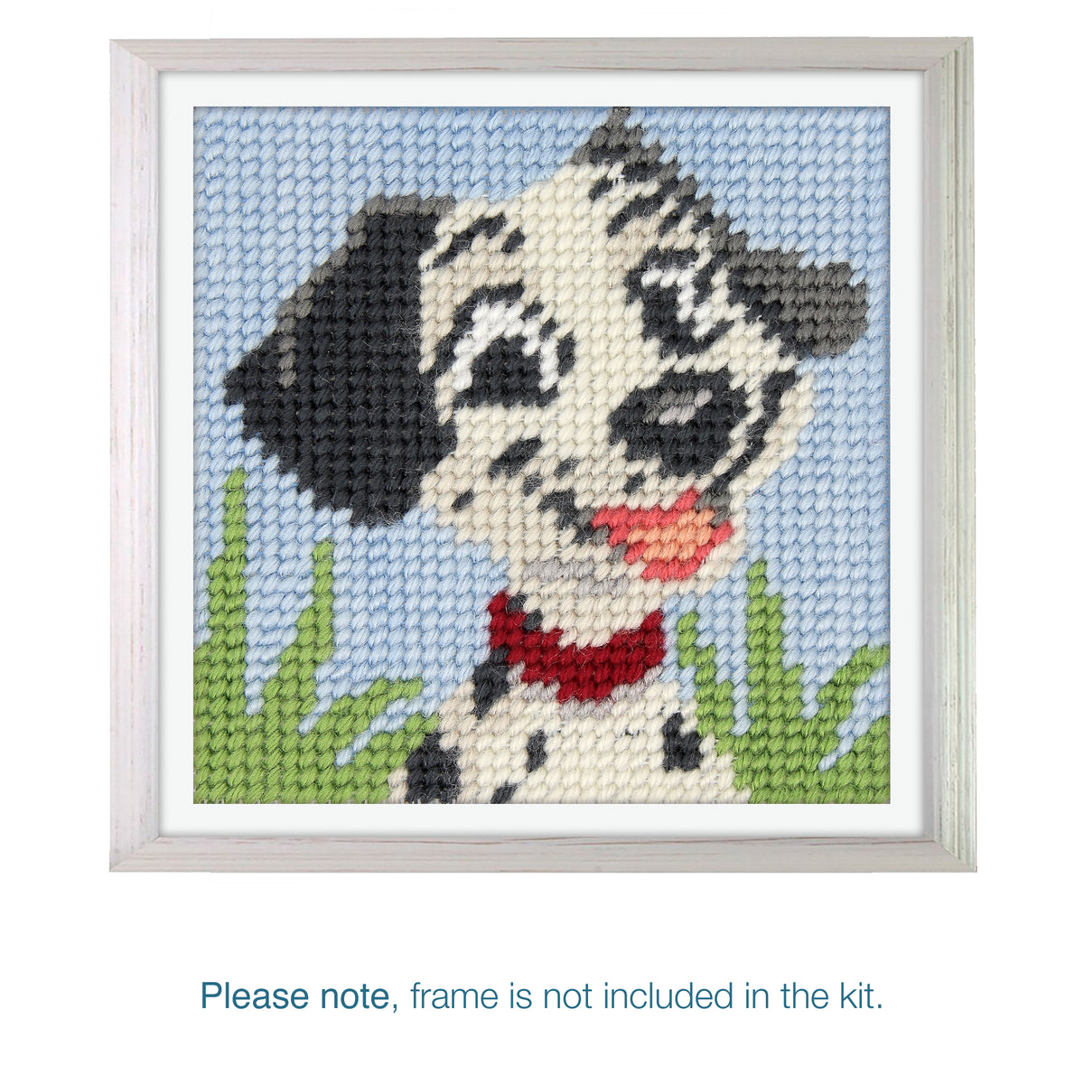Trimits children's puppy half stitch tapestry kit