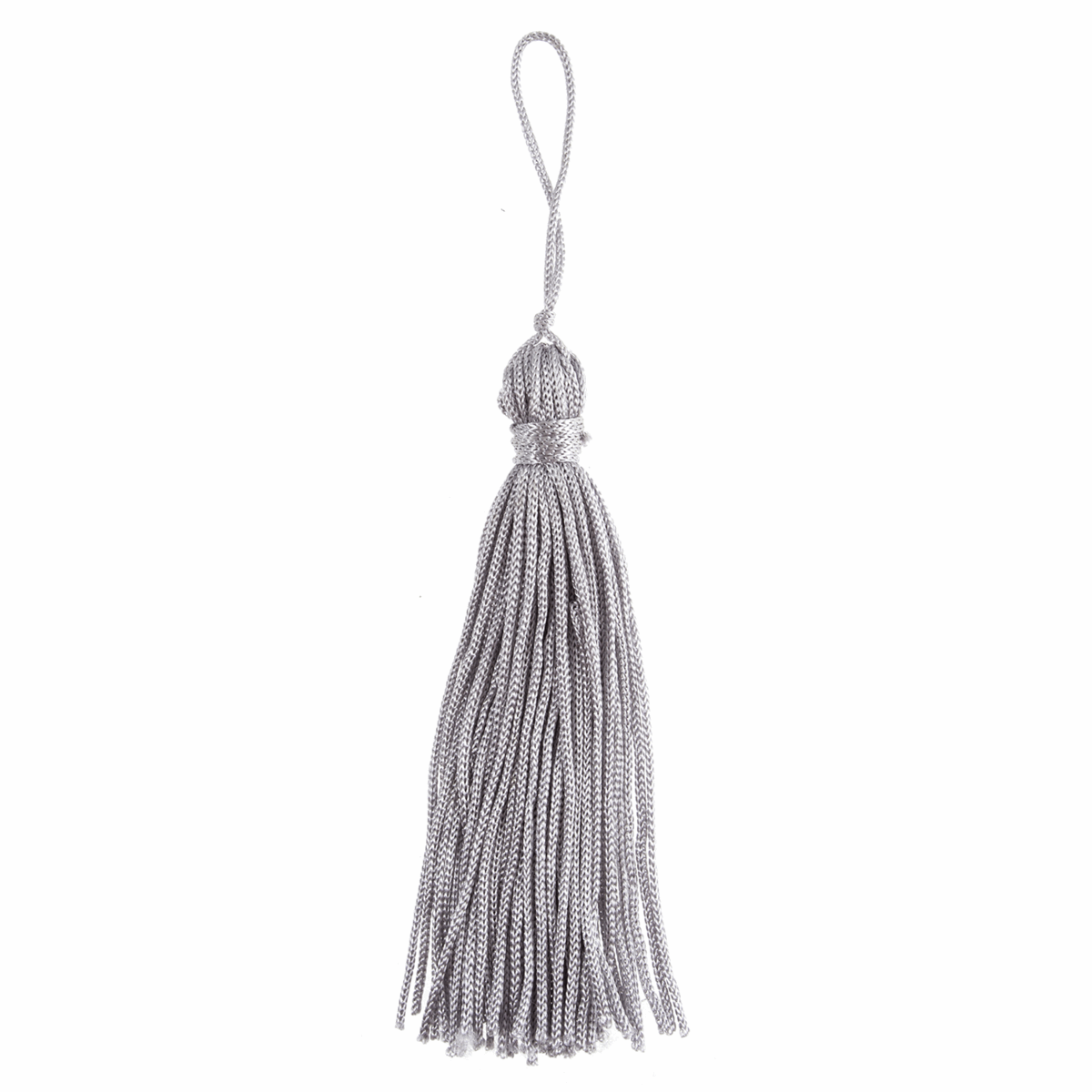 Trimits Grey Tassels - 13cm (Pack of 10)