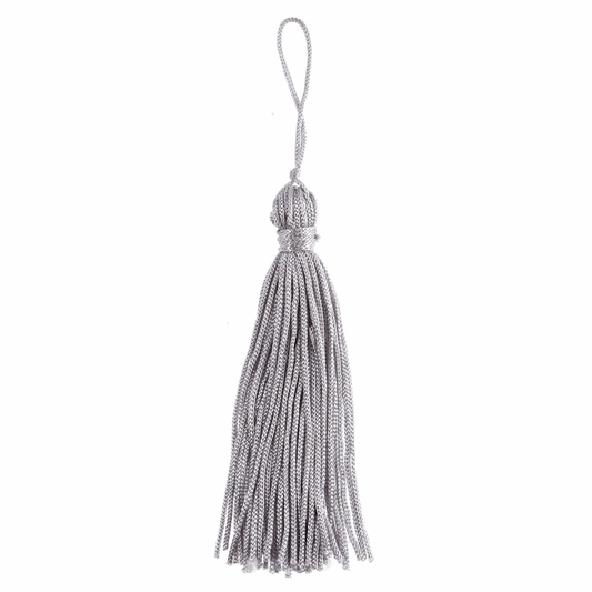 Trimits Grey Tassels - 13cm (Pack of 10)
