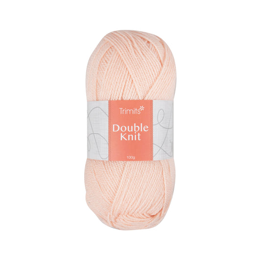 Ball of light pink Trimits double knitting yarn