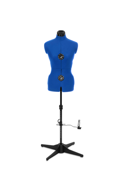Adjustoform Elizabeth Tailormaid Limited Edition Dress Form with Stand and Base - Bundle with Accessory Kit - Heavy Duty Adjustable Dress Form with 8 part body and 11 adjusters - Dress sizes from 6 to 24
