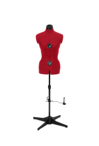 Adjustoform DressWork Tailormaid Adjustable Dress Form * Limited Edition Singer Red * 11 adjusters - Dress sizes 6 to 22 in 2 size options - Made in the UK