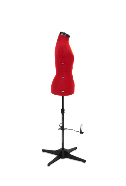 Adjustoform DressWork Tailormaid Adjustable Dress Form * Limited Edition Singer Red * 11 adjusters - Dress sizes 6 to 22 in 2 size options - Made in the UK
