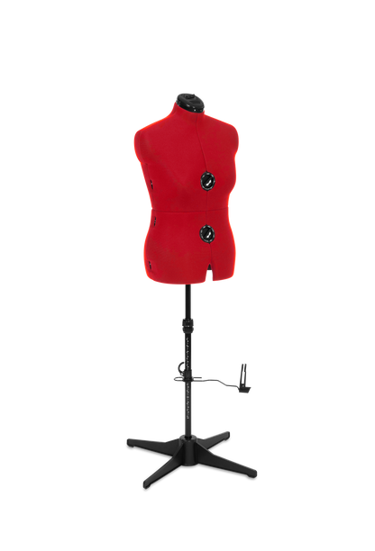 Adjustoform DressWork Tailormaid Adjustable Dress Form * Limited Edition Singer Red * 11 adjusters - Dress sizes 6 to 22 in 2 size options - Made in the UK