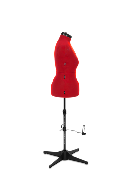 Adjustoform DressWork Tailormaid Adjustable Dress Form * Limited Edition Singer Red * 11 adjusters - Dress sizes 6 to 22 in 2 size options - Made in the UK